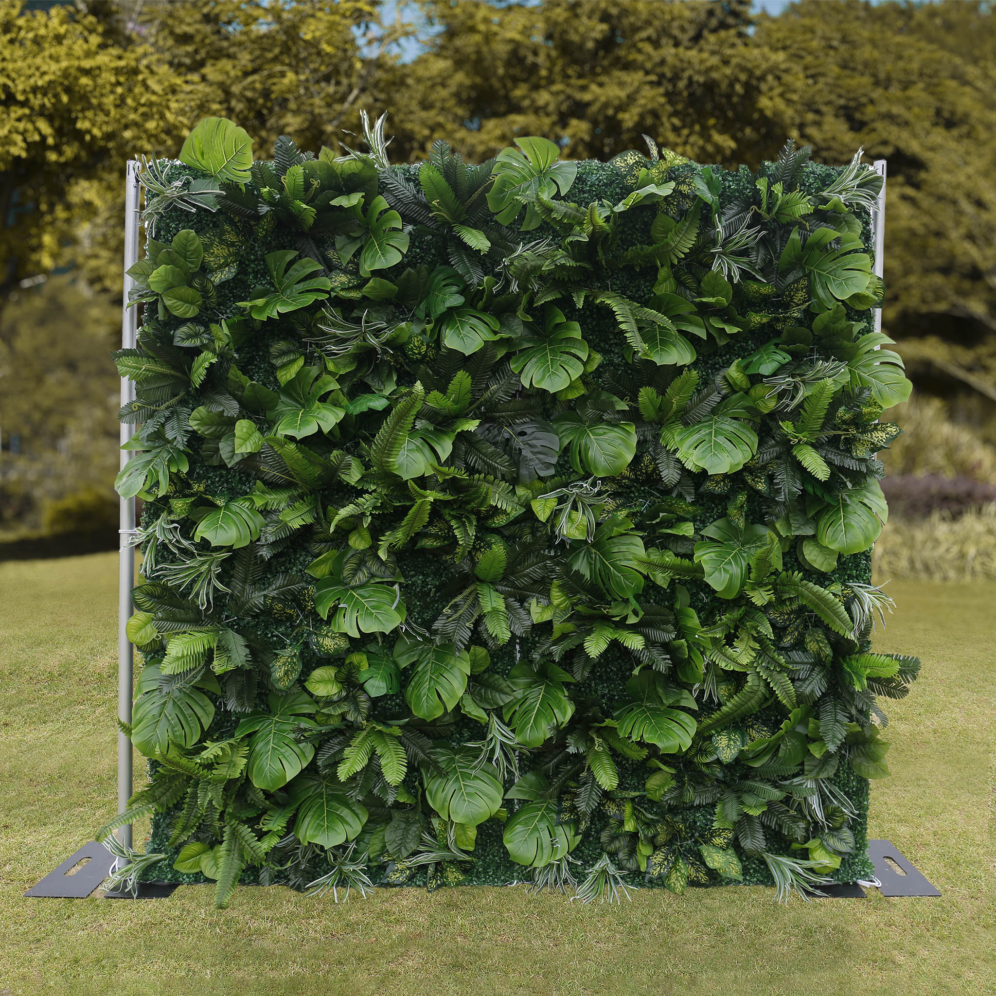 5D Artificial Grass Wall Backdrop Panels for Wedding Party Decor ALFWL144 - Image 8